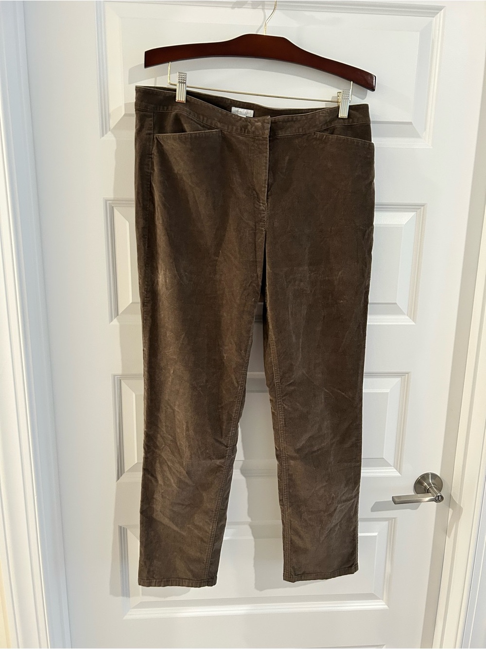 J Jill Corduroy Pants Brown Size 14